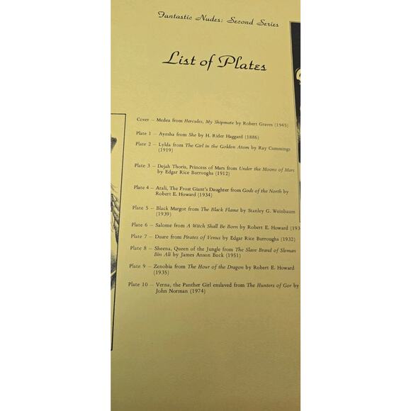 Fantastic Nudes 2nd Series Portfolio 10 Prints Stephen Fabian 1976 Pre Owned - Picture 9 of 10